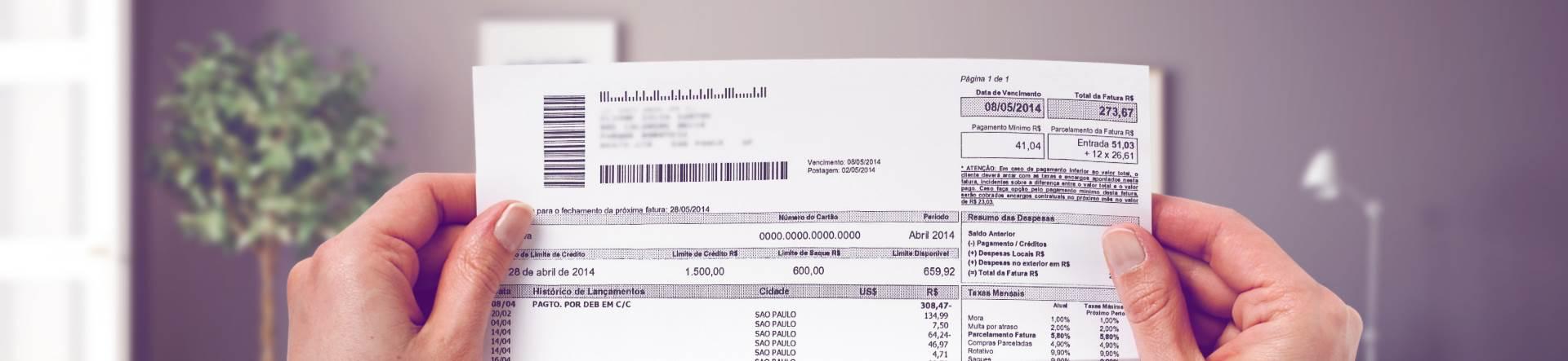 tudo sobre a fatura do cartão de crédito e os principais cuidados ao pagar o mínimo